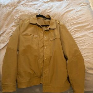 Lululemon Athletica Men's Tan Shirt Jacket